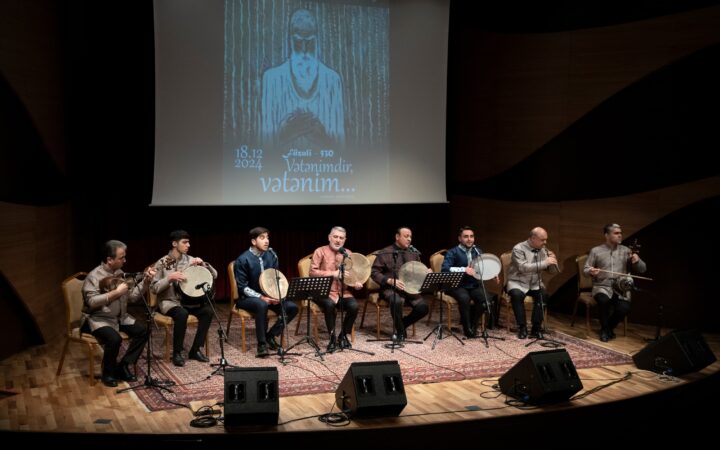 Füzulinin 530 illik yubileyinə həsr olunmuş “Vətənimdir, Vətənim…” konsert-kompozisiyası keçirilib