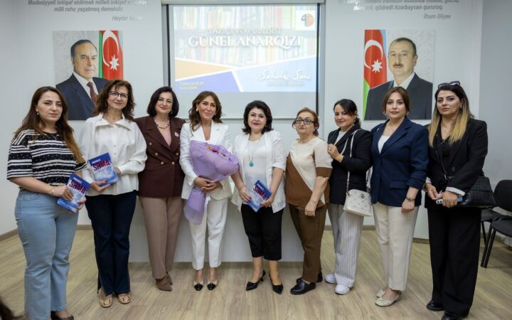 Günel Anarqızının “Sərhədsiz səma” kitabının təqdimat mərasimi keçirilib