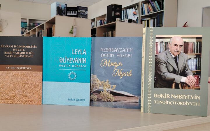 Ədəbiyyatşünaslığa dair yeni nəşrlər fondumuzda