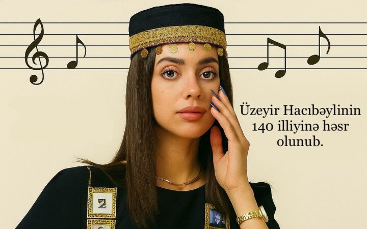 ADMİU-nun dizayner tələbələri imtahan işlərini Üzeyir Hacıbəyliyə həsr etdilər