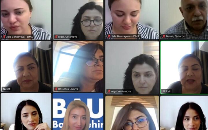 Azərbaycan Dövlət Mədəniyyət və İncəsənət Universitetinin əməkdaşları Dövlət Məşğulluq Agentliyinin layihəsində iştirak edib