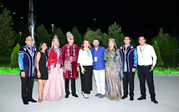 ADMİU-nun müəllimləri Türkmənistanda keçirilən konsertdə iştirak ediblər