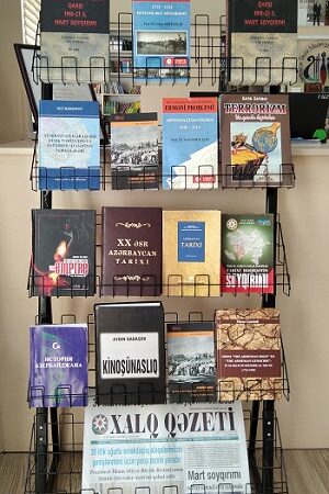 “31 mart – Azərbaycanlıların Soyqırımı Günü”nə həsr olunmuş ədəbiyyat sərgisi