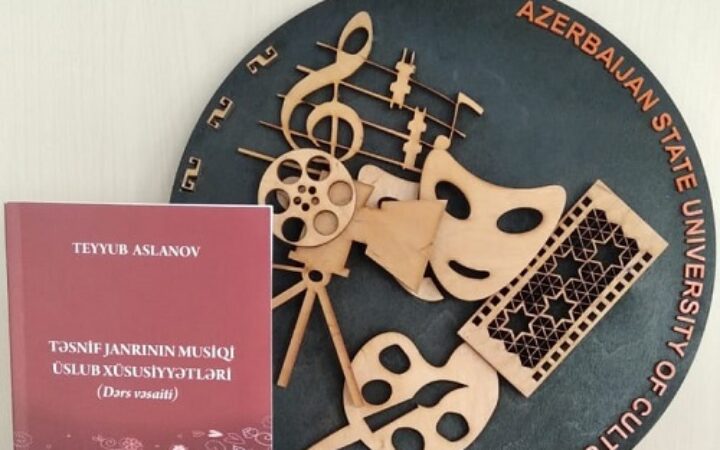 Xalq artisti Teyyub Aslanovun yeni dərs vəsaiti nəşr olunub