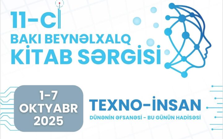 Bakı Beynəlxalq Kitab Sərgisi 1-7 oktyabr 2025-ci il tarixində Bakı Ekspo Mərkəzində yenidən görüşünüzə gəlir