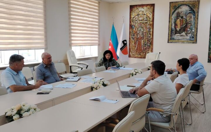 ADMİU-da 2021-2025-ci illər üzrə Strateji İnkişaf Planının icra vəziyyəti ilə əlaqədar iclas keçirilib