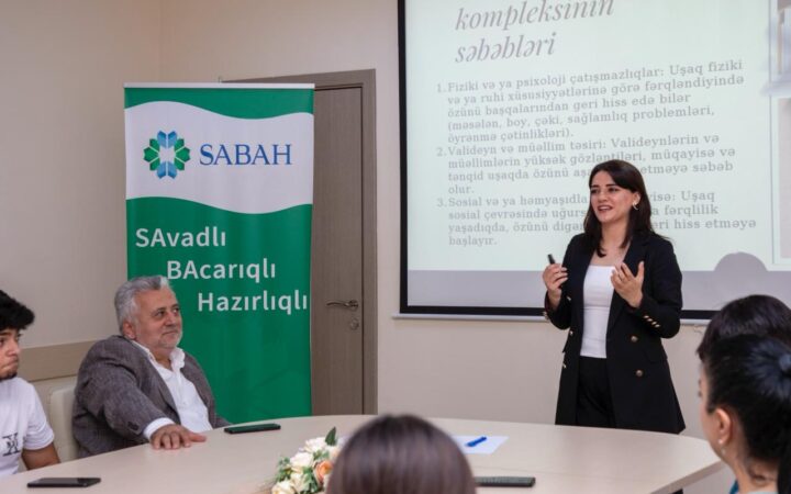 ADMİU-da “Natamamlıq kompleksi və onun izləri” mövzusunda təlim keçirilib