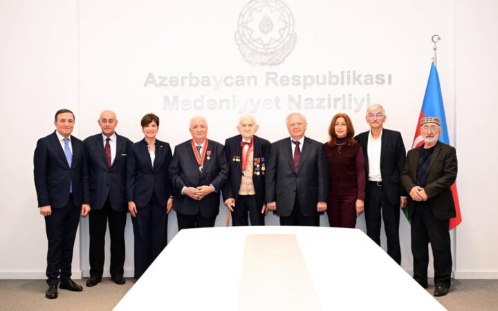 ADMİU-nun prorektoru Sevil Kərimova və Xalq artisti Zamiq Əliyev mükafatlandırılıb