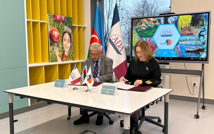 ADMİU ilə ADA Universiteti arasında Memorandum imzalanıb