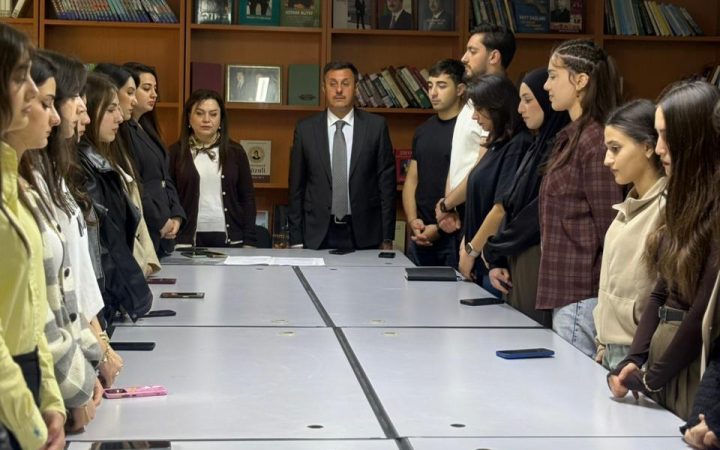 ADMİU-da 31 Mart – Azərbaycanlıların Soyqırımı Günü haqqında məlumatlandırıcı tədbir keçirilib