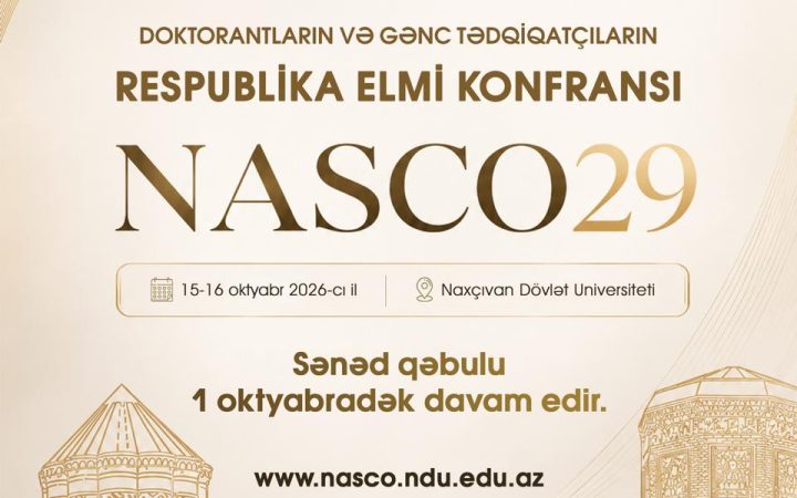 Doktorantların və gənc tədqiqatçıların respublika elmi konfransı